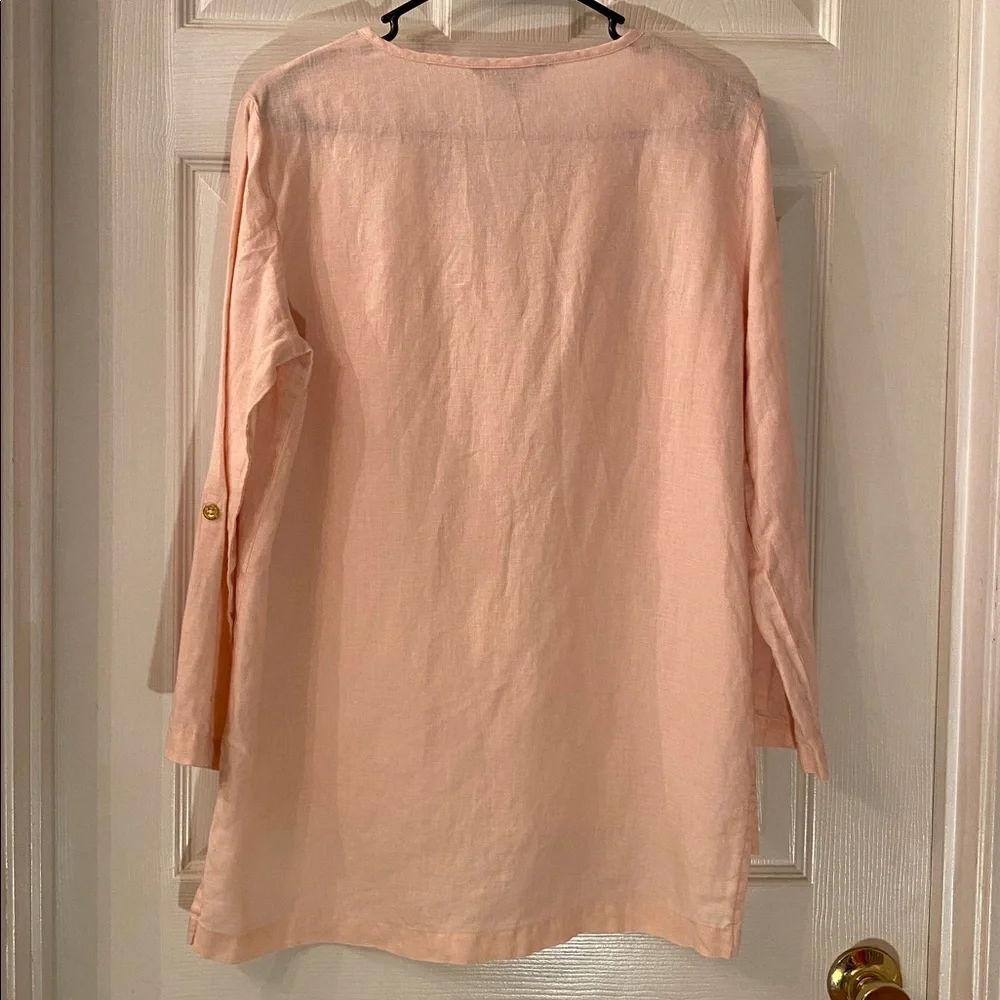 Ellen Tracy Soft Pink Top
